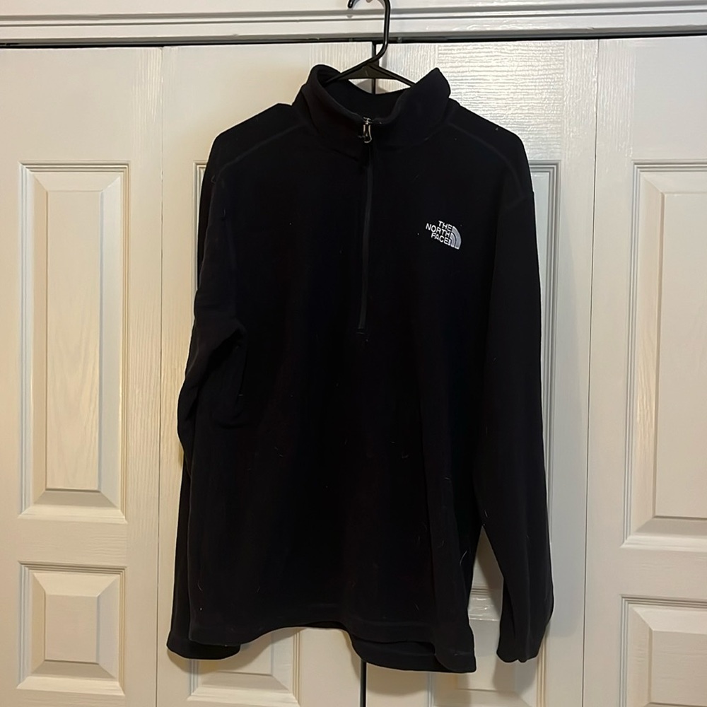 Men’s Northface Deep Blue fleece Quarter Zip